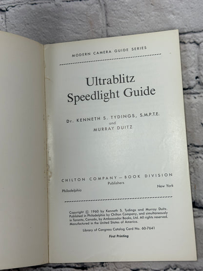 Ultrablitz Speedlight Flash Guide by Tydings & Duitz [Modern Camera Guide · 1st Print · 1960]