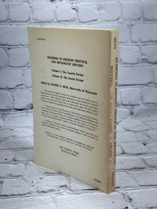 Readings in Russian Political and Diplomatic History: The Soviet Period [Vol.2]