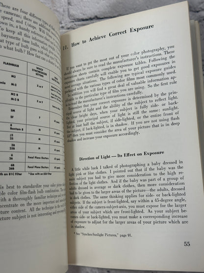 Beginner's Guide To Color Photography by Joe Costa [Modern Camera Guide [1962]