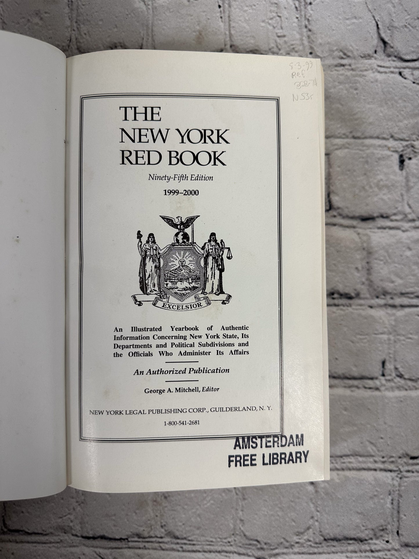 The New York Red Book [1987 - 1988]