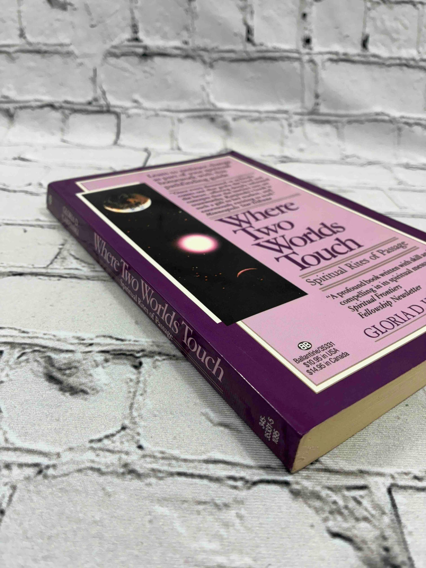 Where Two Worlds Touch: Spiritual Rites of Passage: Learn to Embrace Change as Part of Your Spiritual Homework with this PathfindingGuide