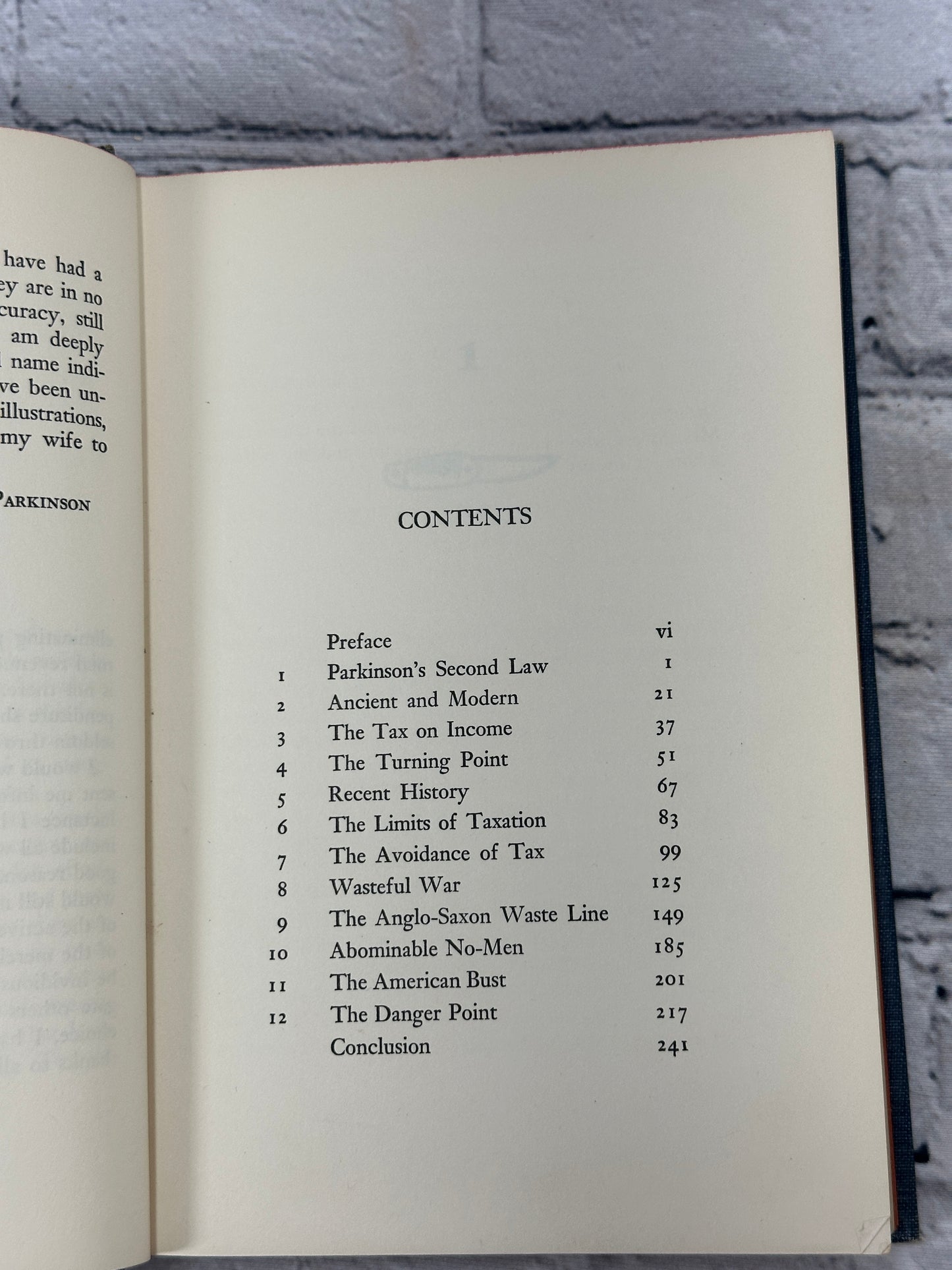 The Law and the Profits by C. Northcote Parkinson [3rd Print · 1960]