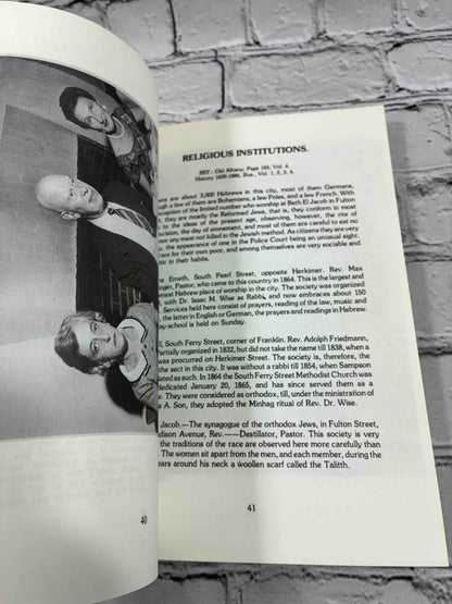 Pictorial History of Albany's Jewish Community