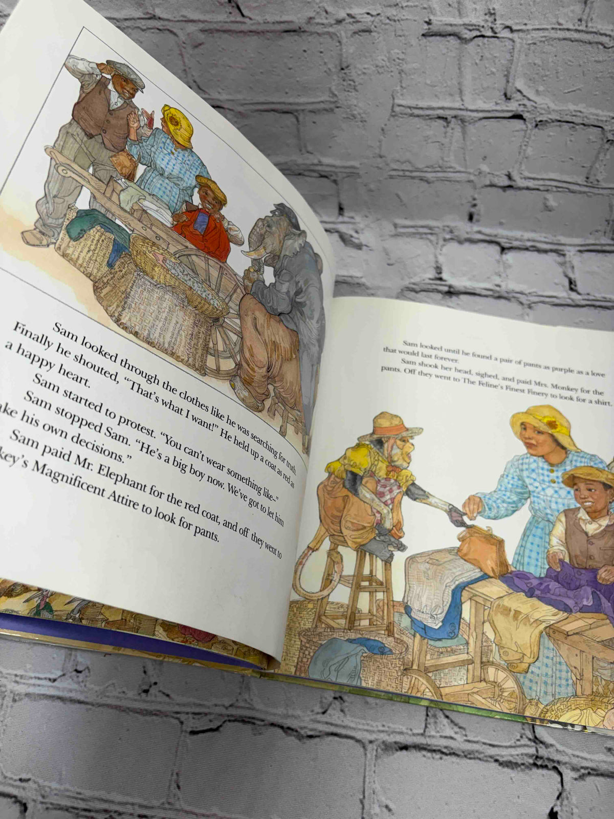 Sam and the Tigers: A New Telling of Little Black Sambo