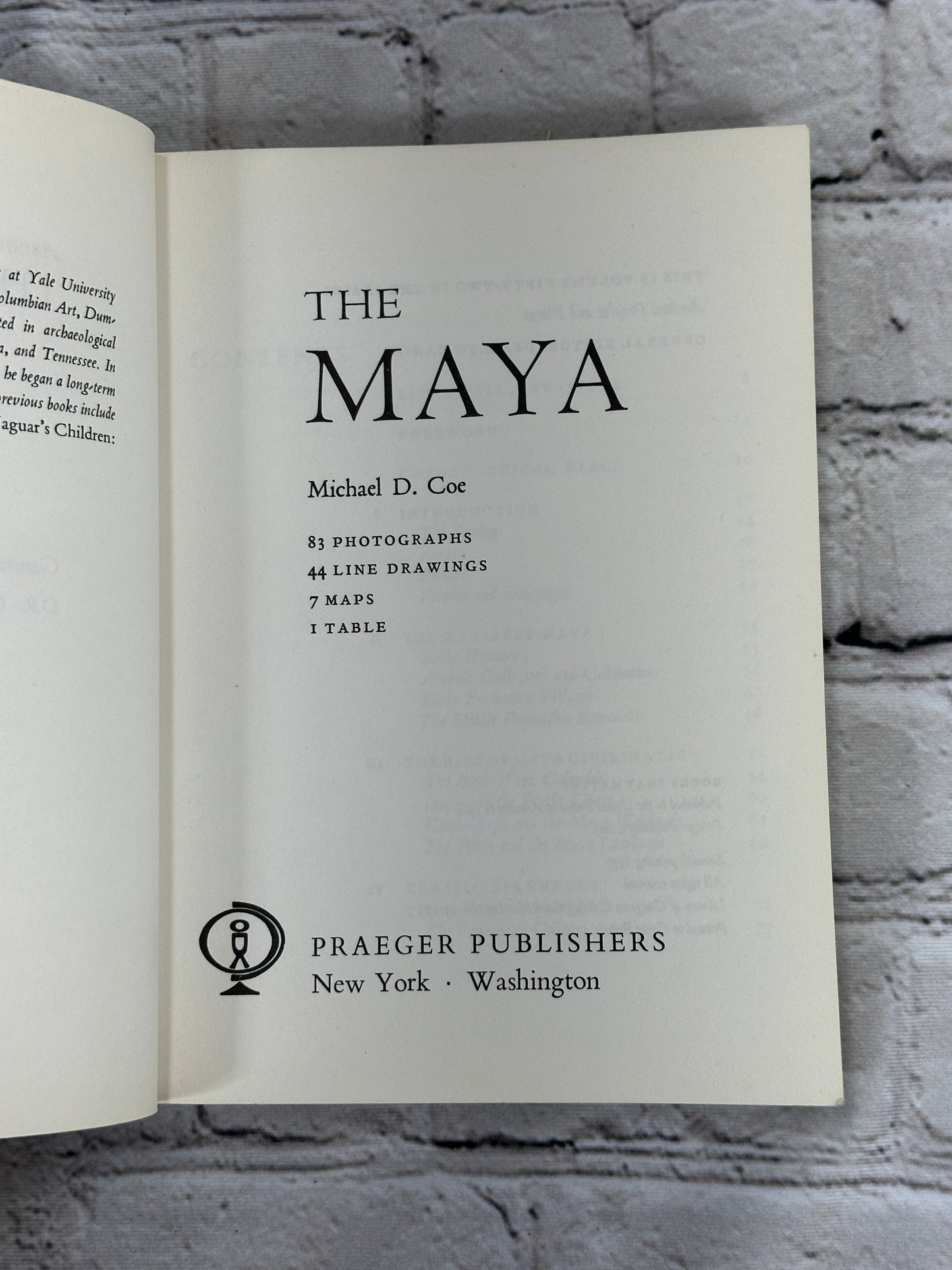 The Maya by Michael D. Coe [1977]