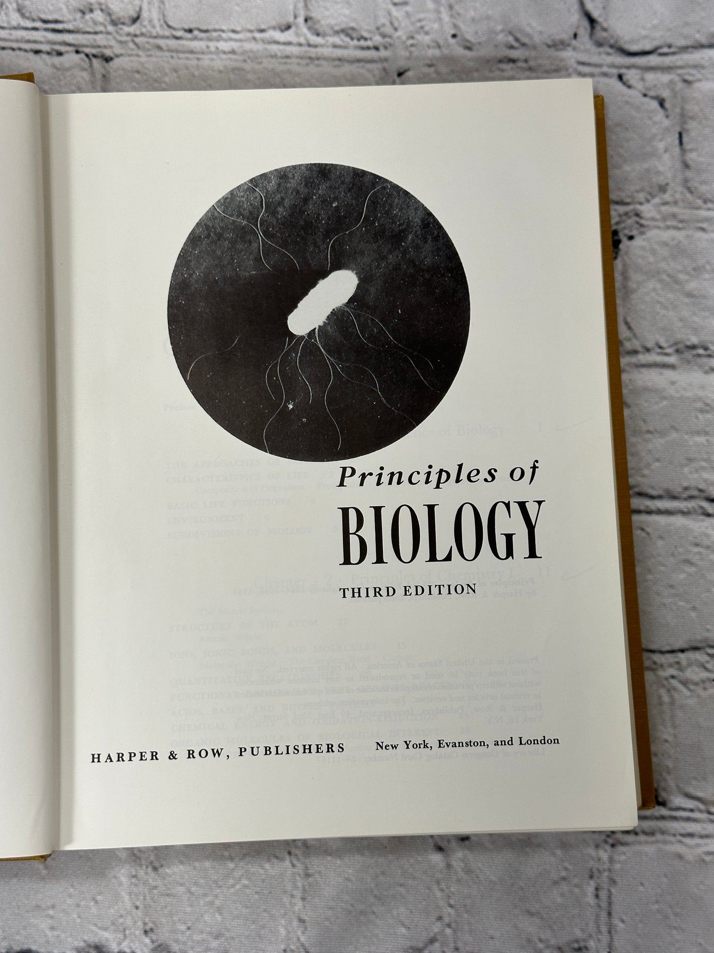 Principles Of Biology by W. Gordon Whaley et [1964 · Third Edition]