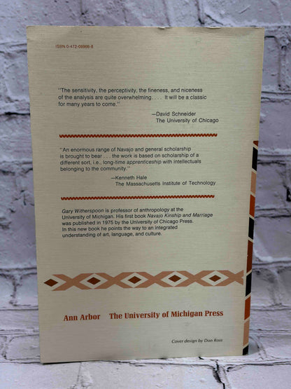 Language and Art in the Navajo Universe