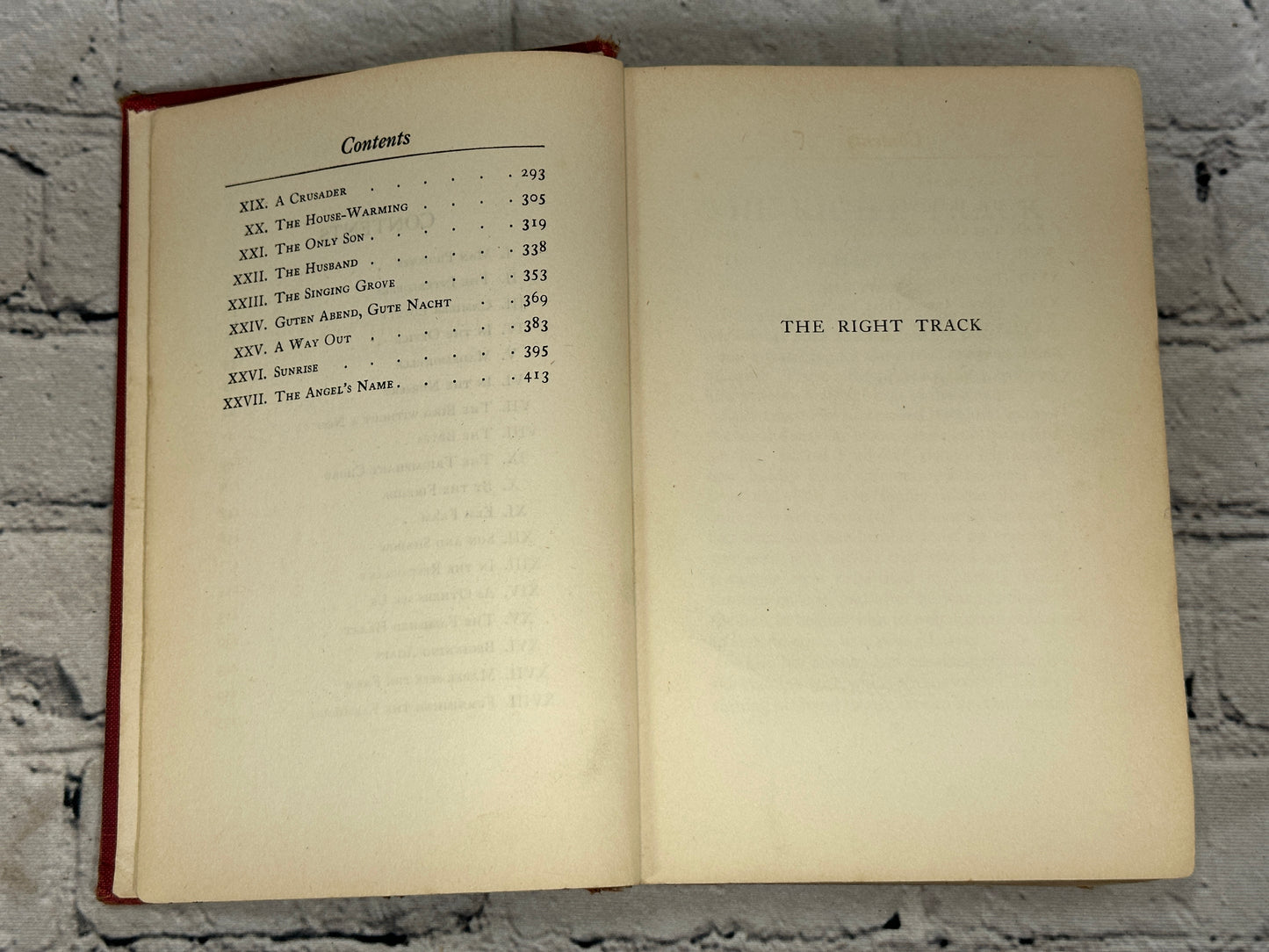 The Right Track By Clara Louise Burnham [1914 · First Edition]