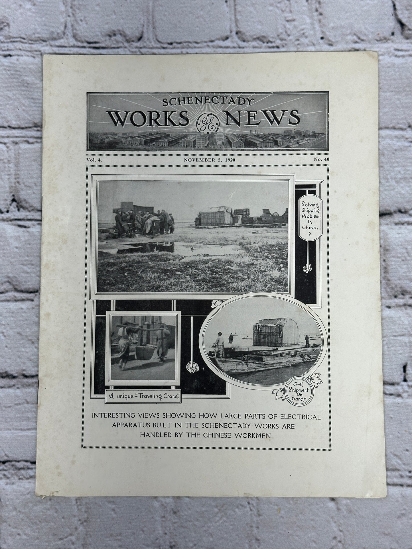 Schenectady Works News [General Electric · 5 Issues · 1920]