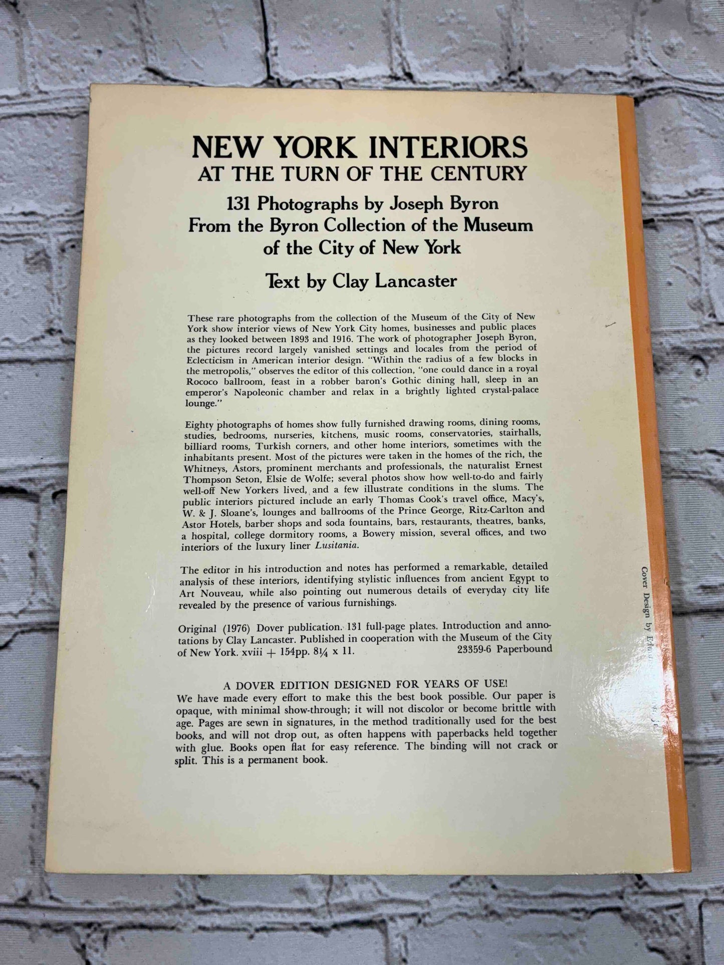Photographs of New York Interiors at the Turn of the Century