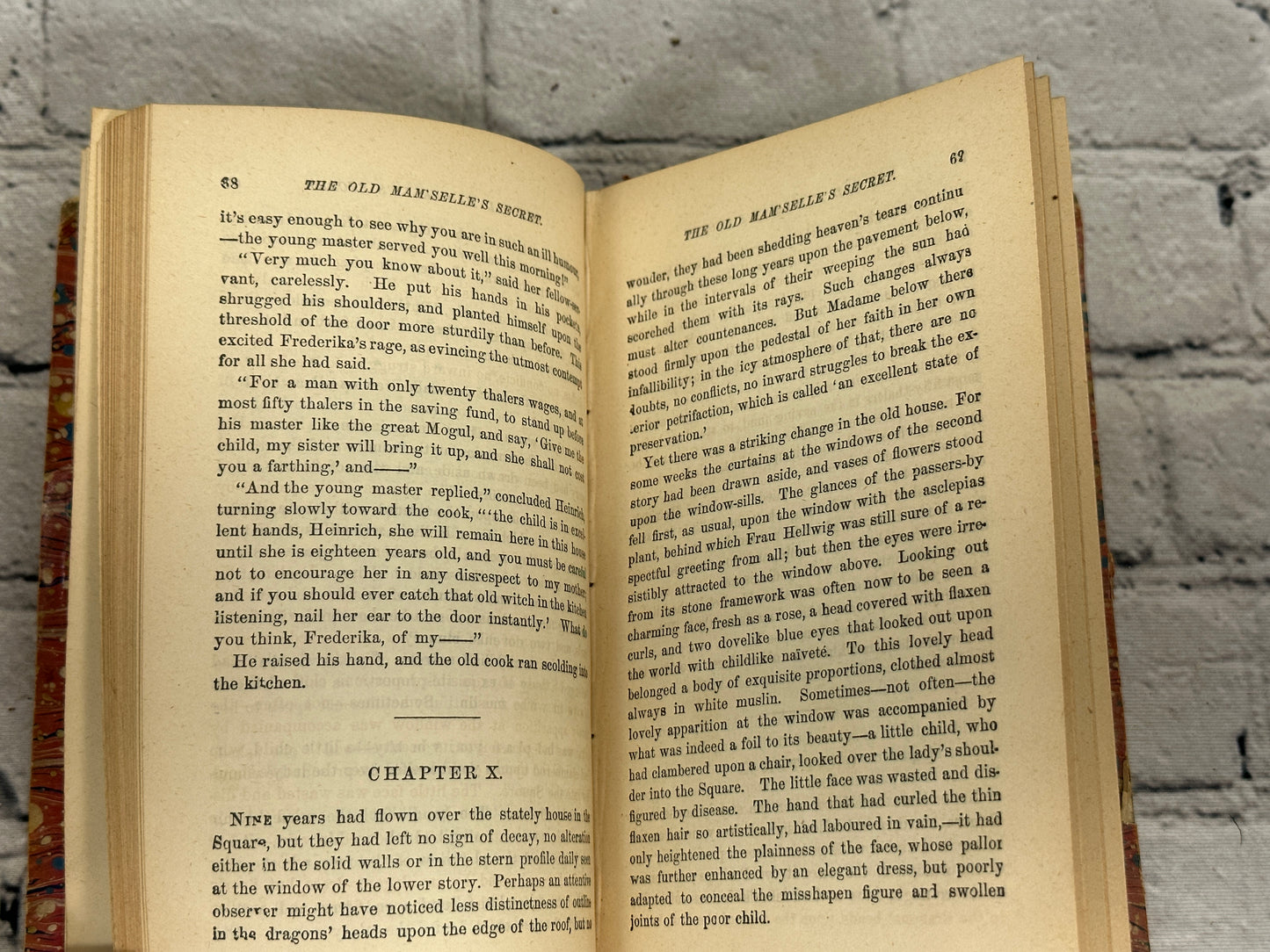 The Old Mam'Selle's Secret. After the German of E.Marlitt by A.L. Wister [1887]