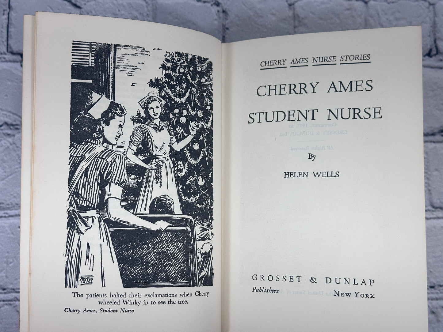 Cherry Ames Hospital Mystery Novels by Helen Wells [3 Books · 1940s] (Copy)