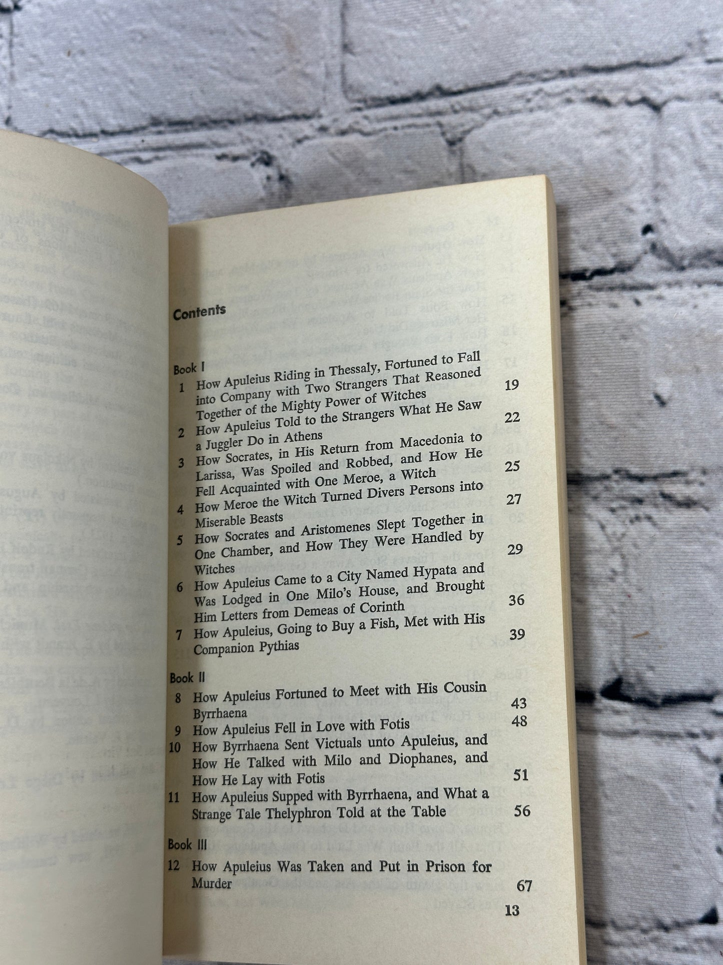 The Golden Ass  by Lucius Apuleius [1965]