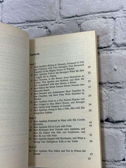 The Golden Ass  by Lucius Apuleius [1965]