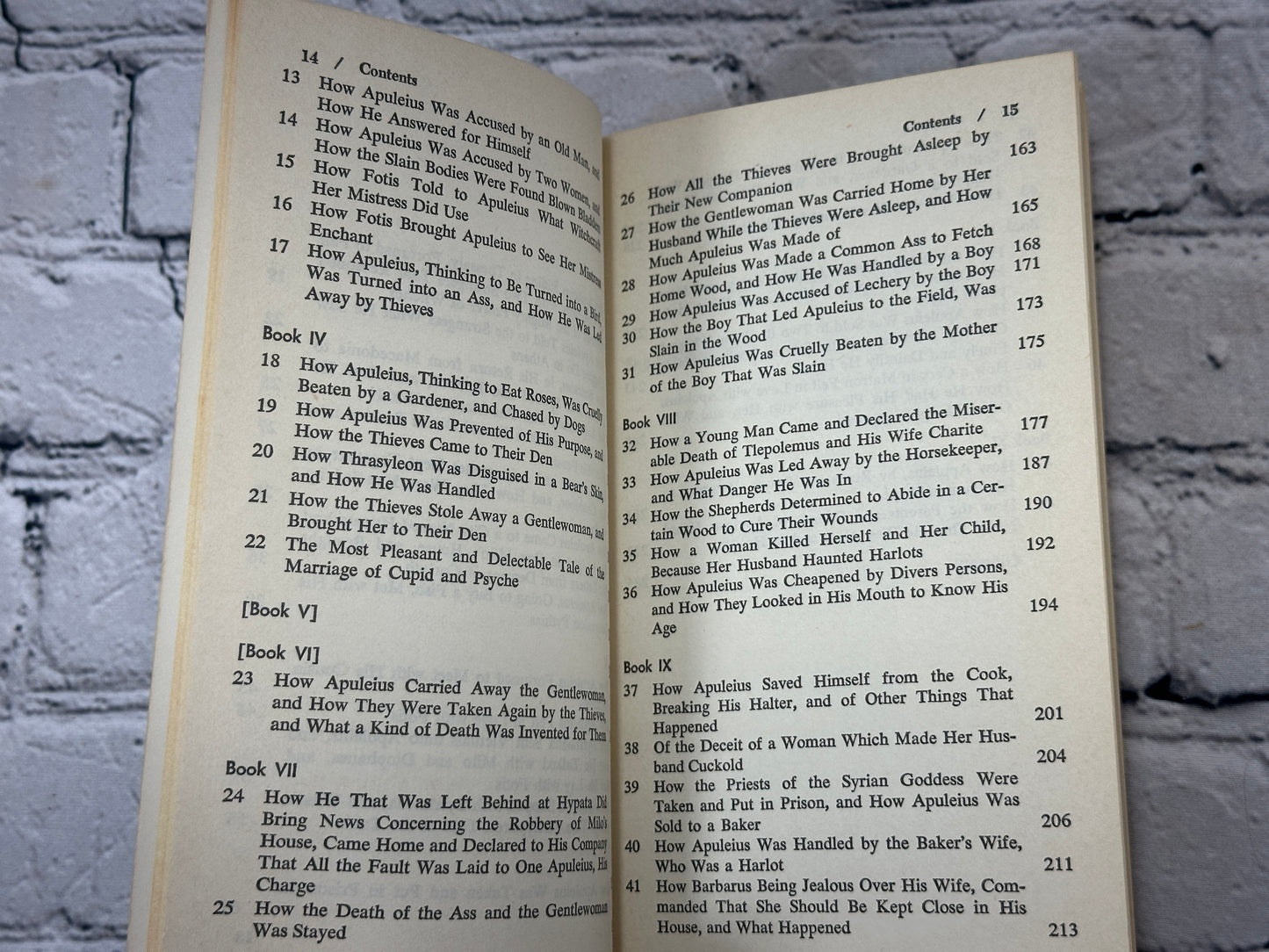 The Golden Ass  by Lucius Apuleius [1965]