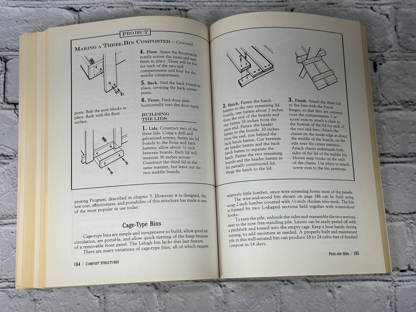 The Rodale Book of Composting: Easy Methods..by Martin & Gershuny [1992]