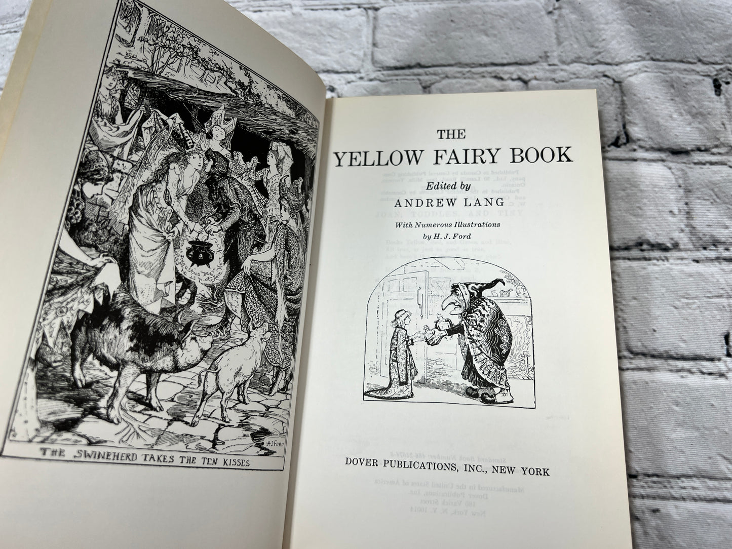 The Yellow Fairy Book by Andrew Lang [Dover Publications]