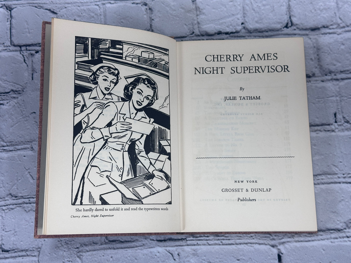 Cherry Ames: Night Supervisor by Julie Tatham [#11 · 1950]