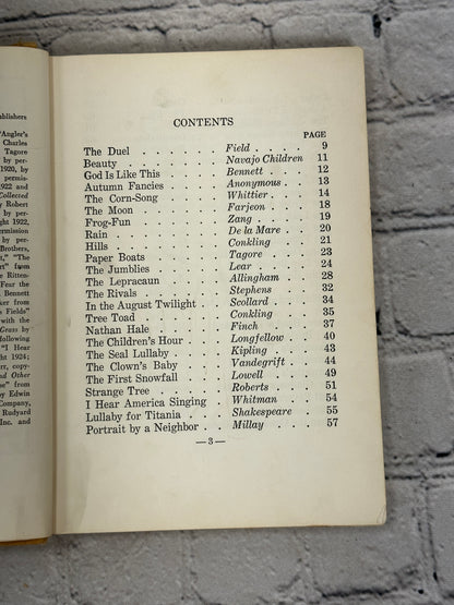 Voices Of Verse Book Three by Flynn Maclean & Lund [1944]