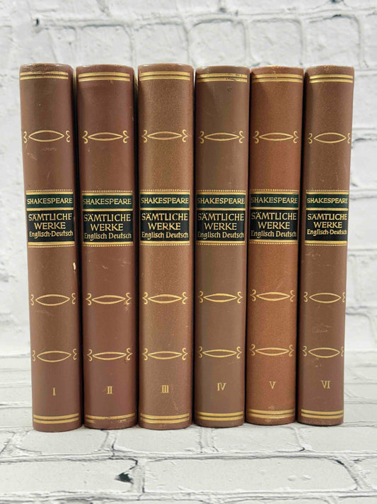 Works of William Shakespeare (Bilingual · English - German) [6 Volumes]