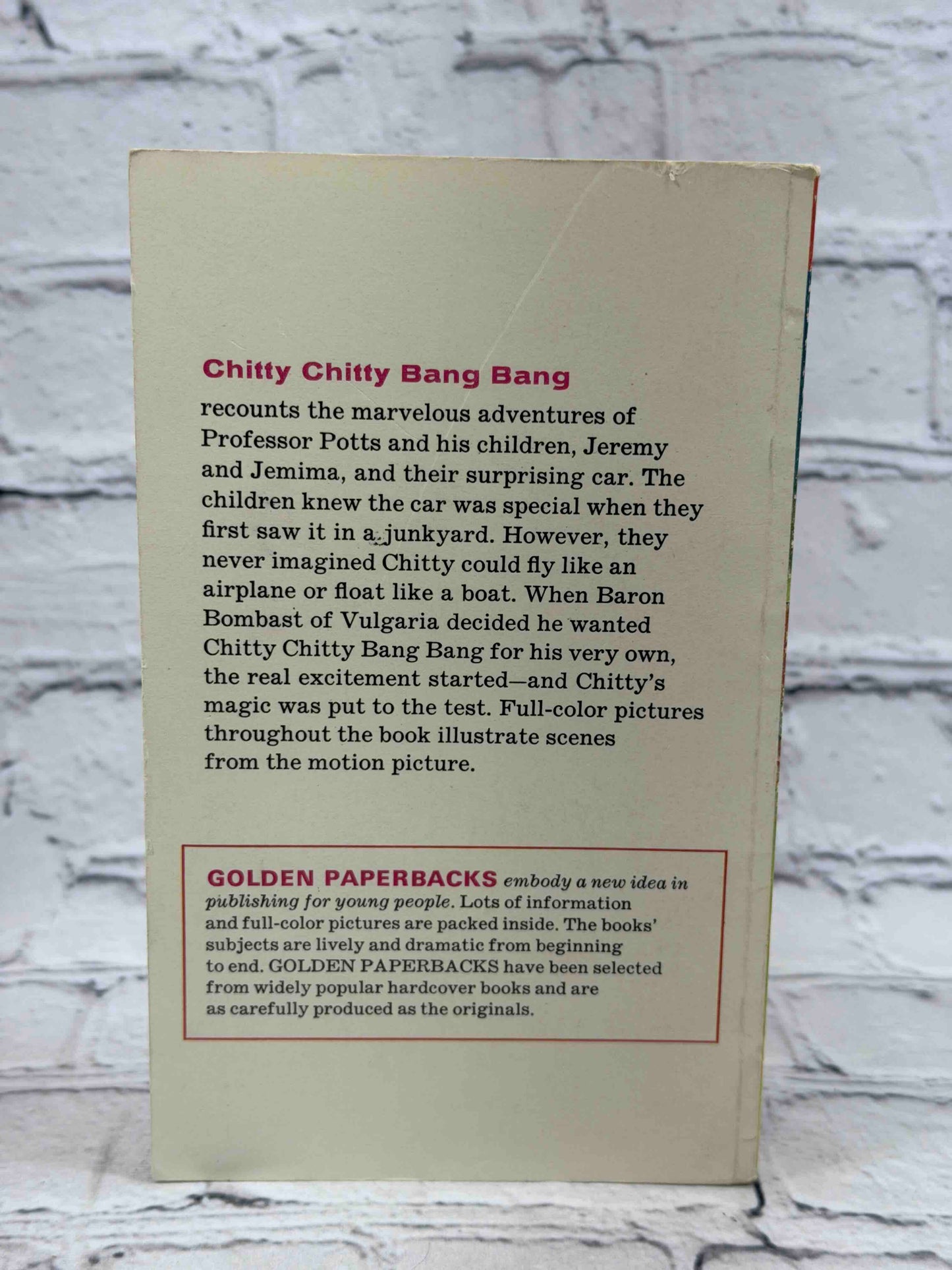 Chitty Chitty Bang Bang Golden Book Special