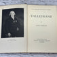 Talleyrand by Duff Cooper [Bedford Historical Series · 1949]