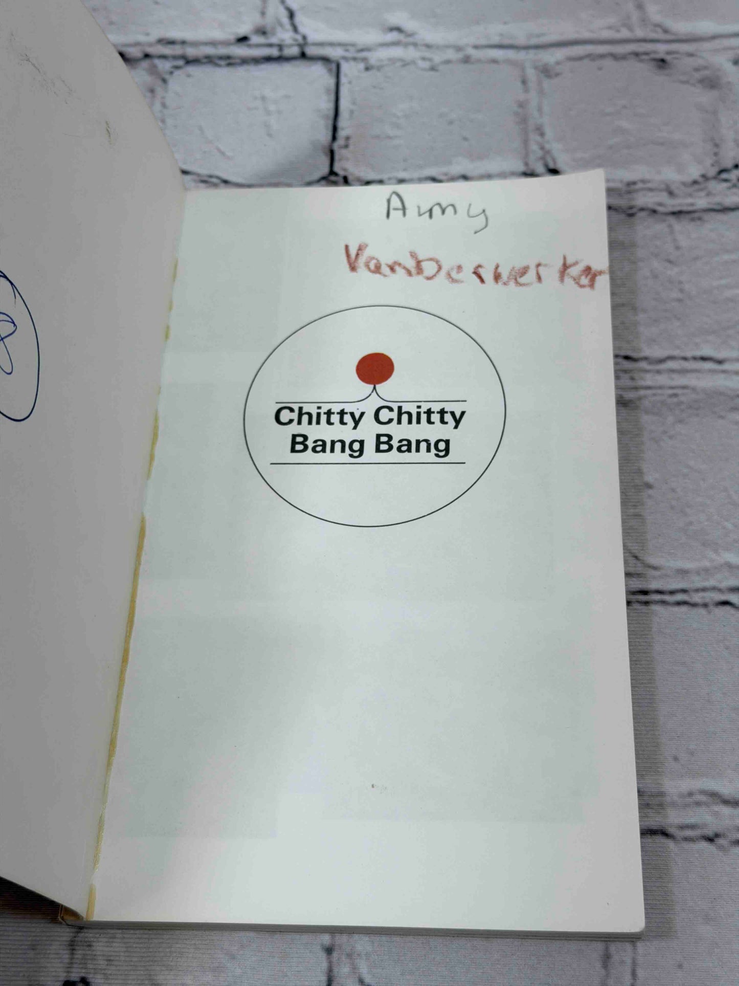 Chitty Chitty Bang Bang Golden Book Special