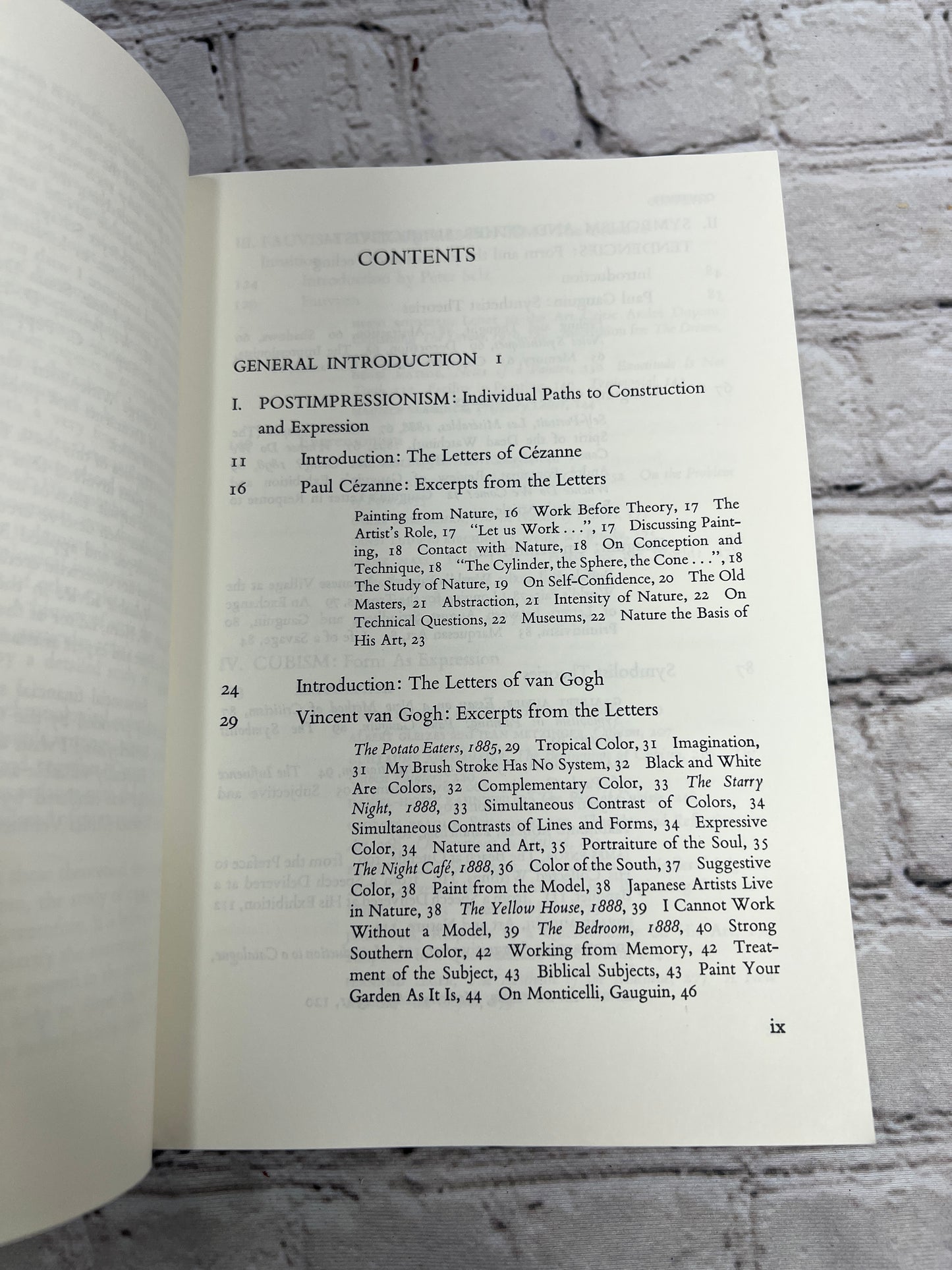 Theories of Modern Art: A Source Book by Artists & Critics by Peter Selz [1984]