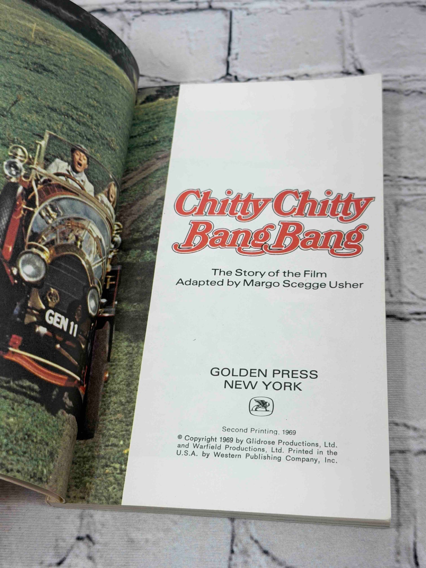 Chitty Chitty Bang Bang Golden Book Special
