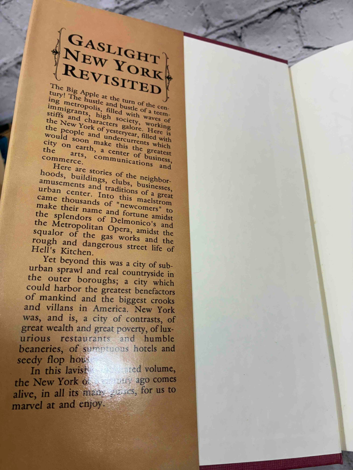 Gaslight New York Revisited