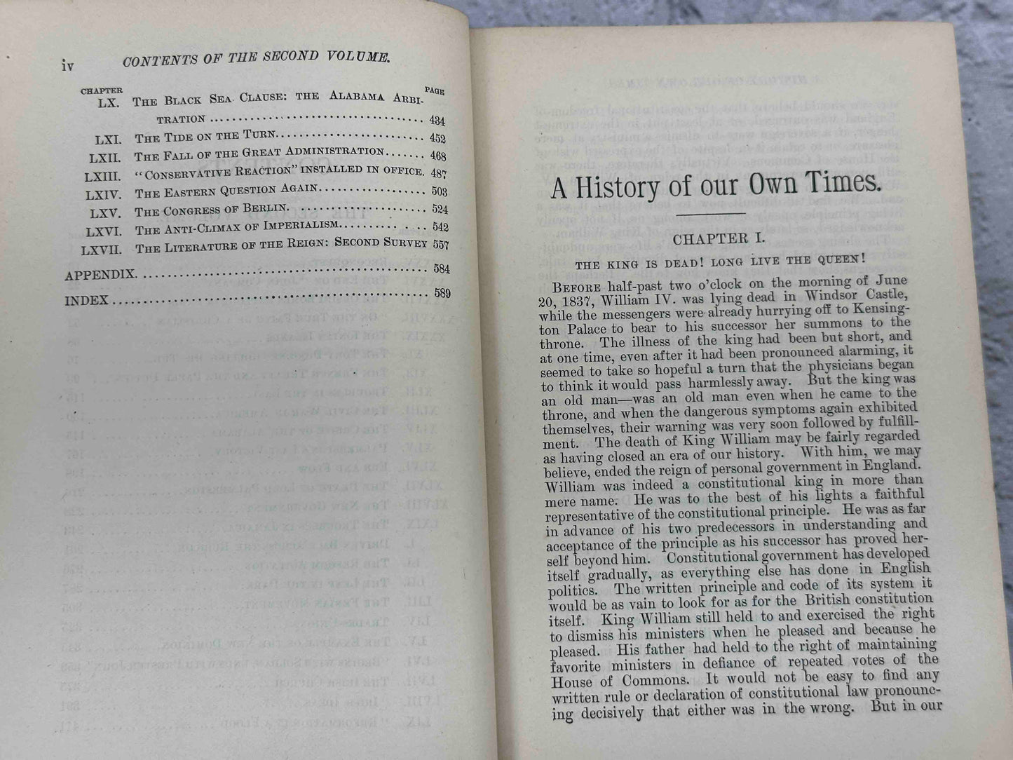 A History of Our Time (Complete in 1 Volume)