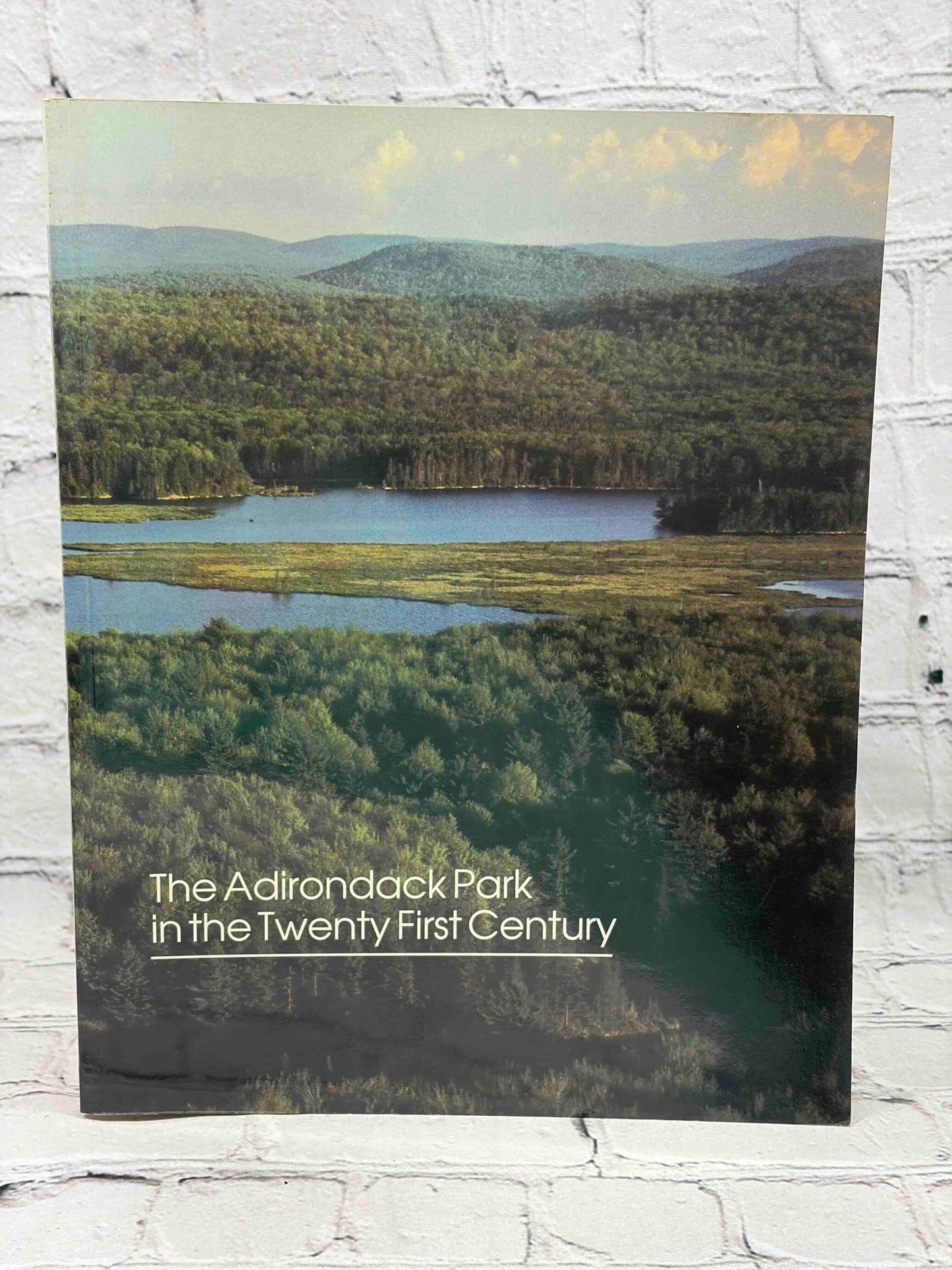 The Adirondack Park in the Twenty First Century w/ Protection Plan Map