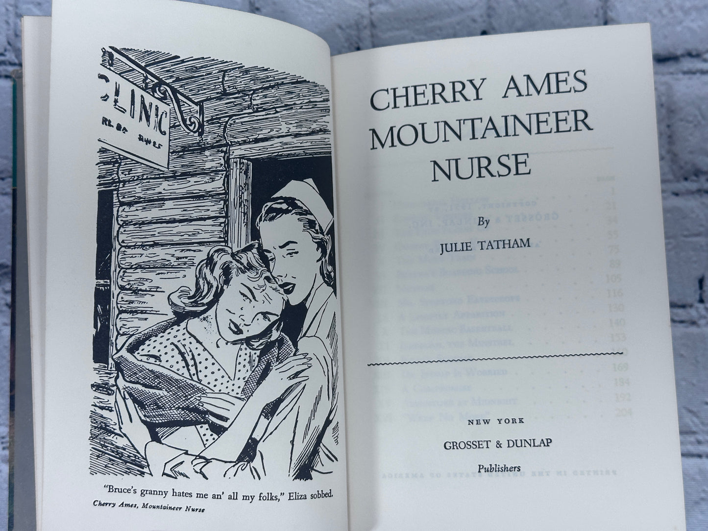 Cherry Ames: Mountaineer Nurse by Julie Tatham [#12 · 1951]