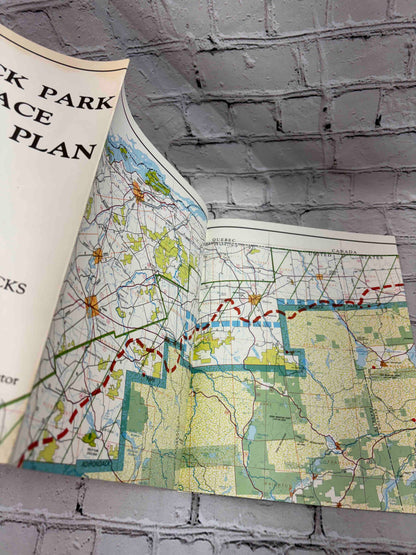 The Adirondack Park in the Twenty First Century w/ Protection Plan Map