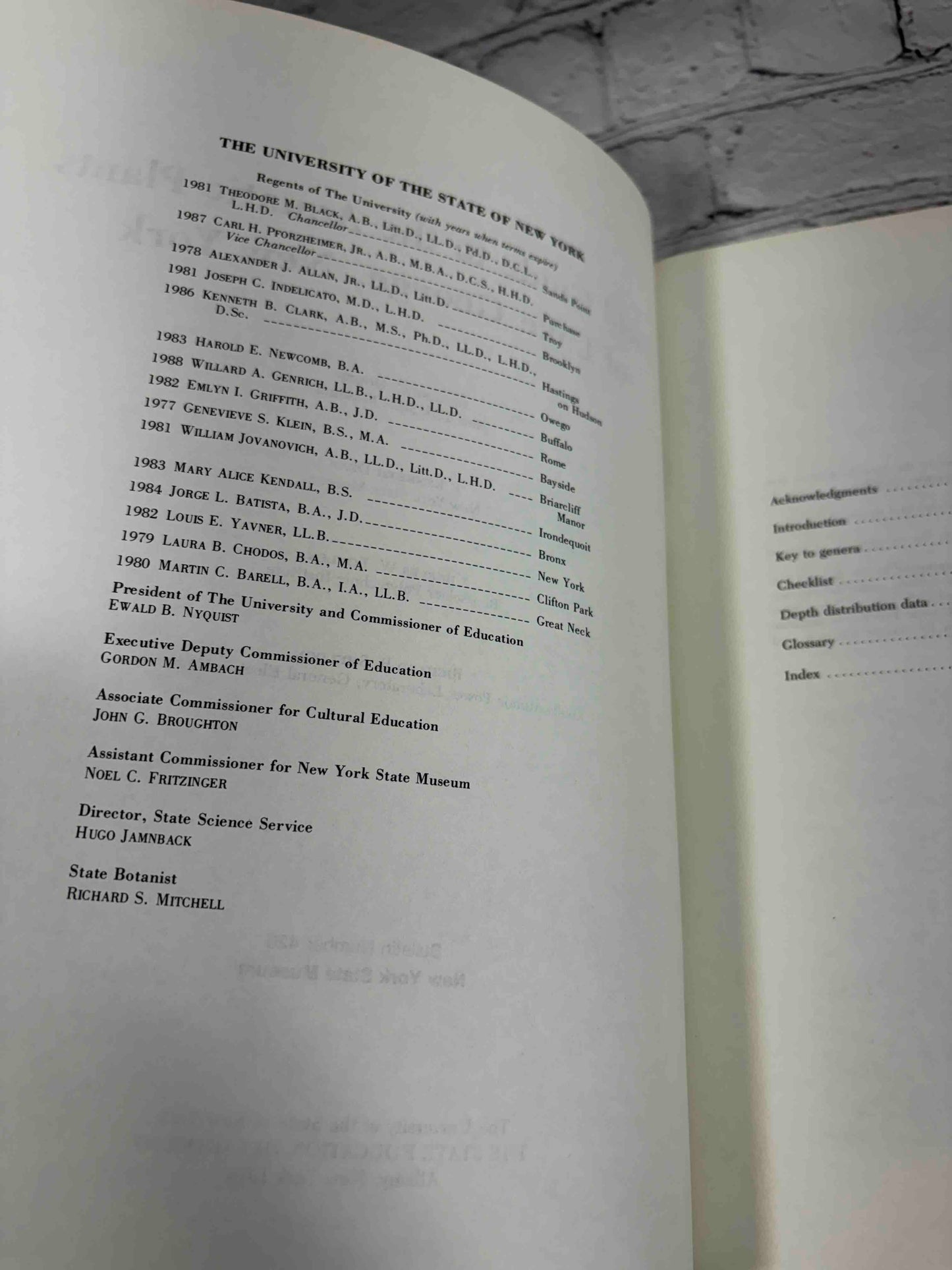 Field Guide to the Aquatic Plants of Lake George, New York (Bulletin #426)