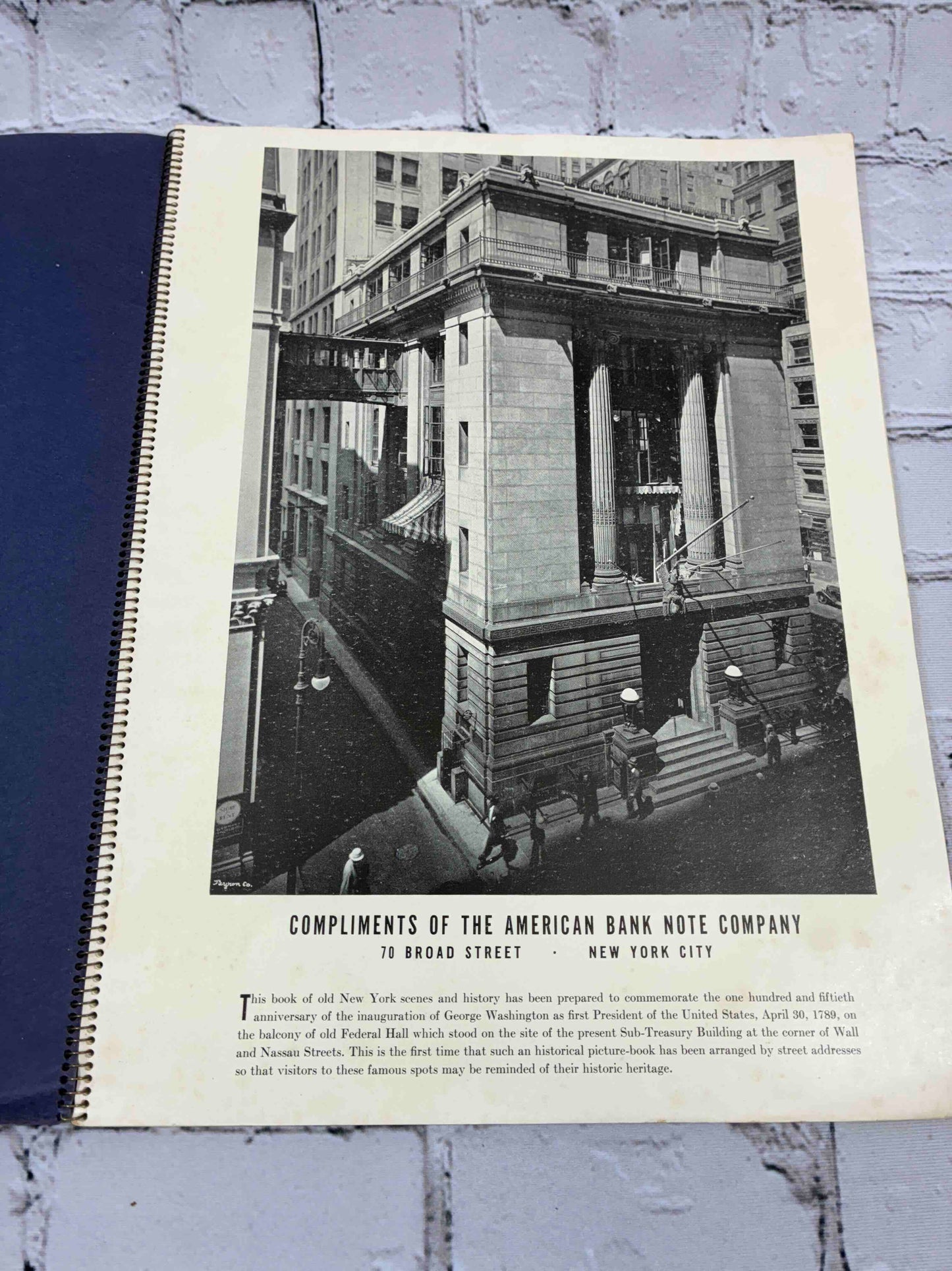 The Streets of New York: An Historical Picture Book