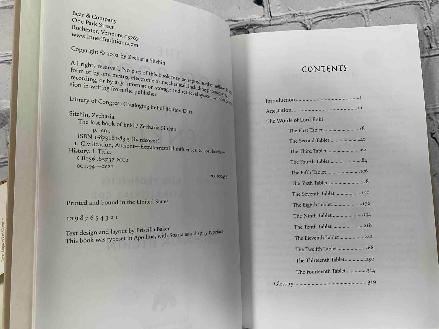 The Lost Book of Enki: Memoirs and Prophecies of an Extraterrestrial God