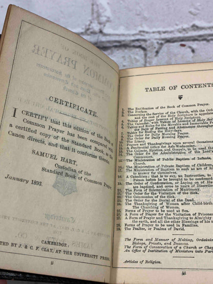 The Book of Common Prayer