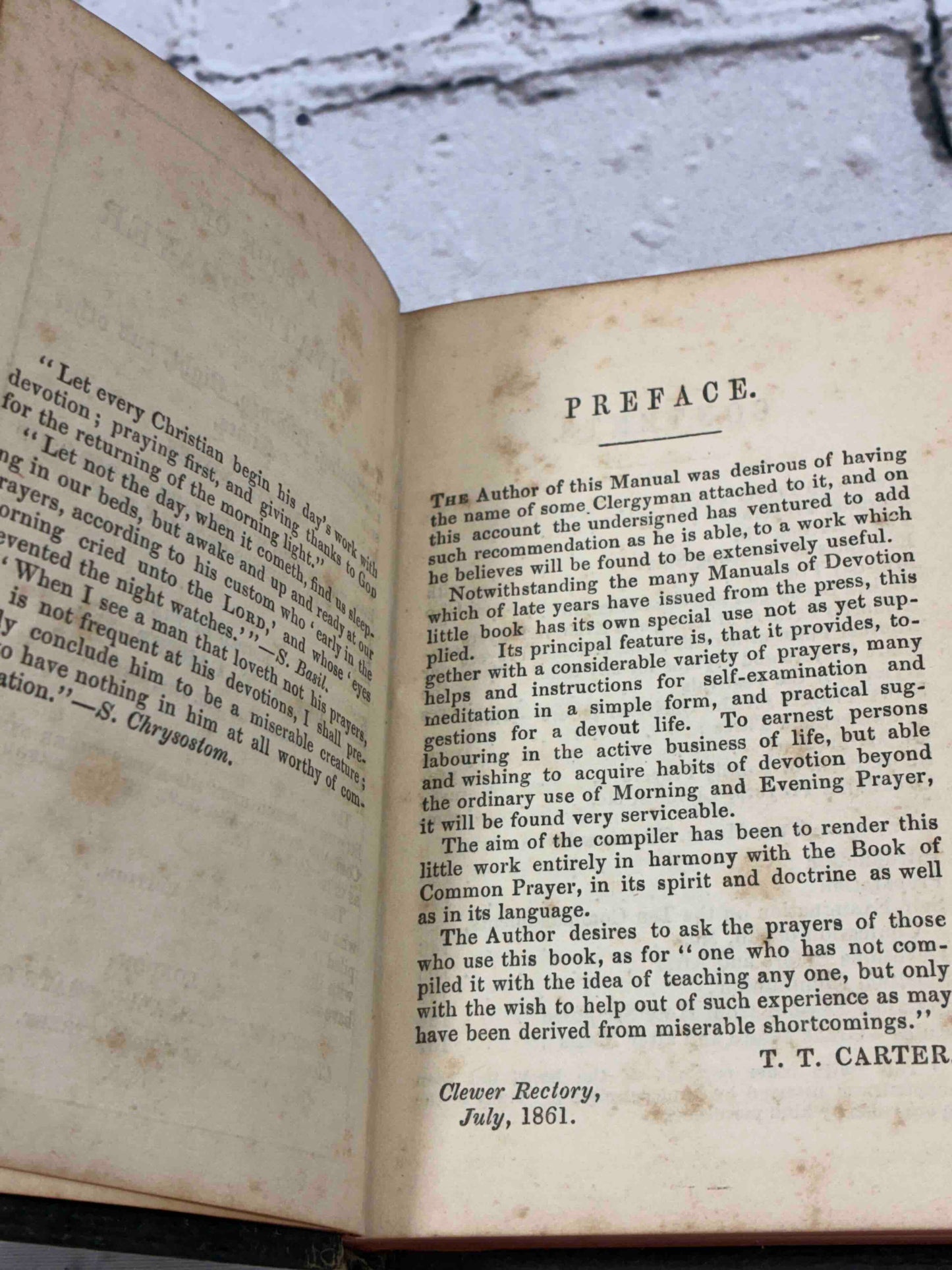 A Book of Private Prayers