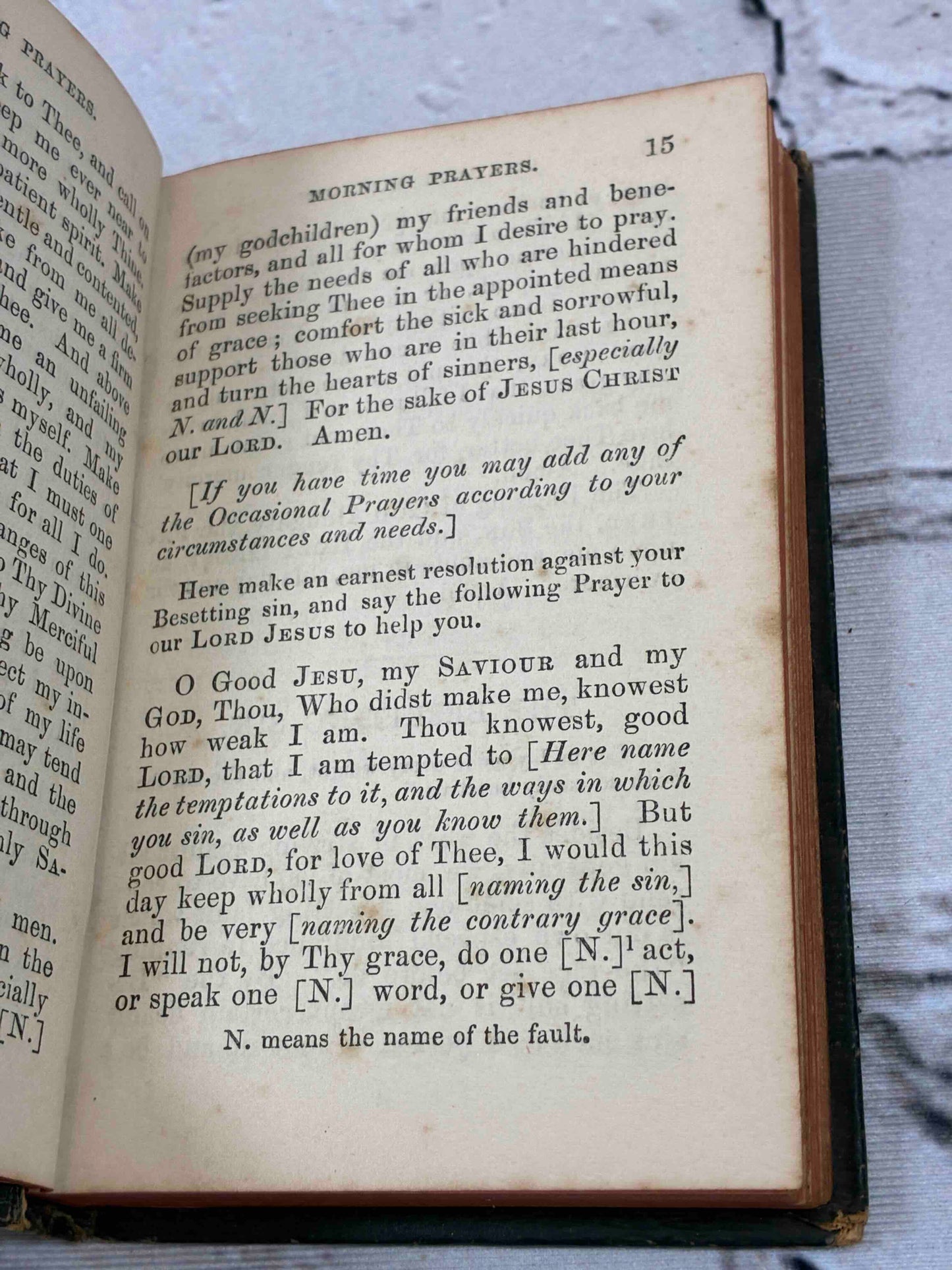 A Book of Private Prayers