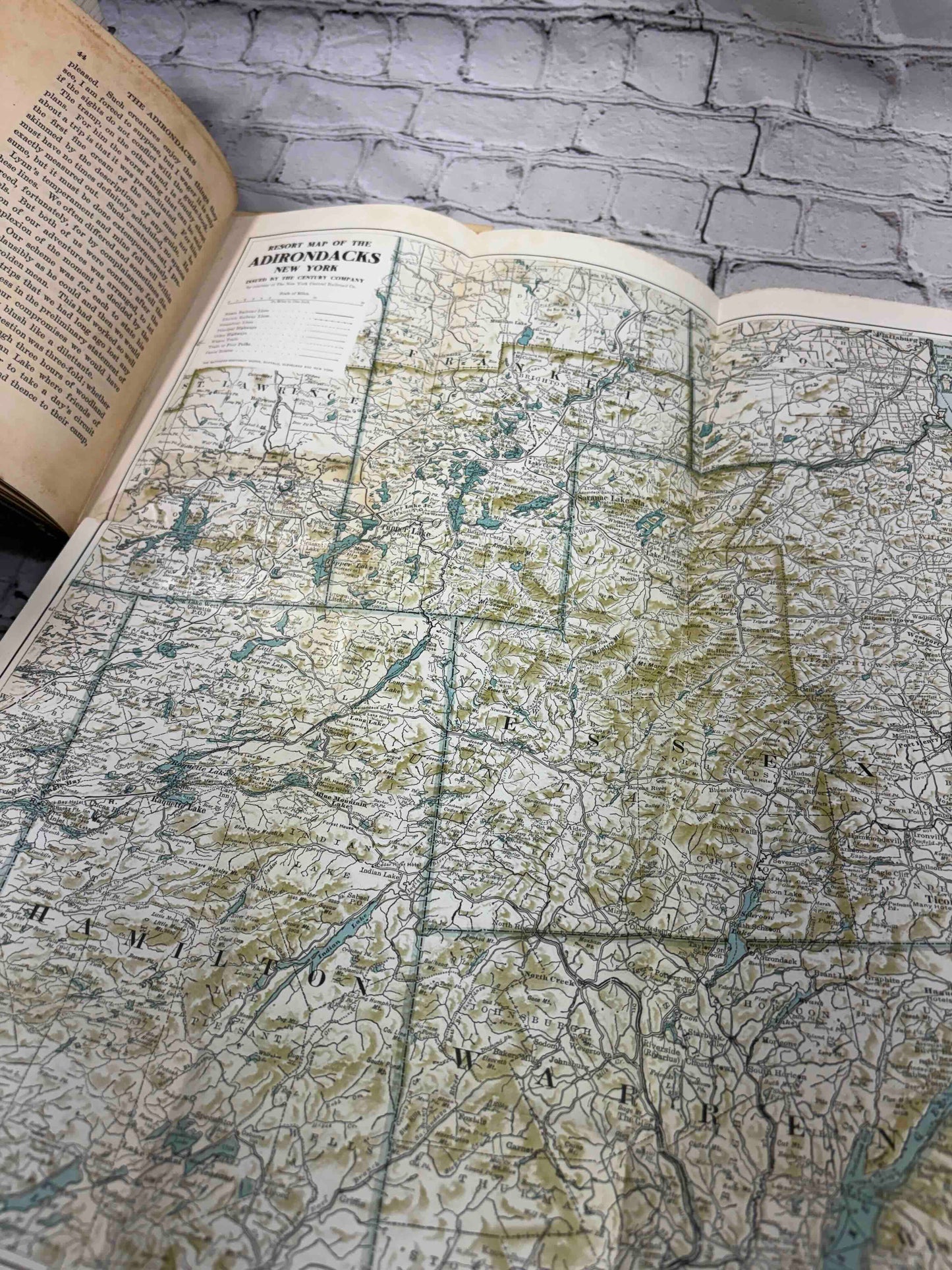 The Adirondacks Illustrated with Photos & Maps