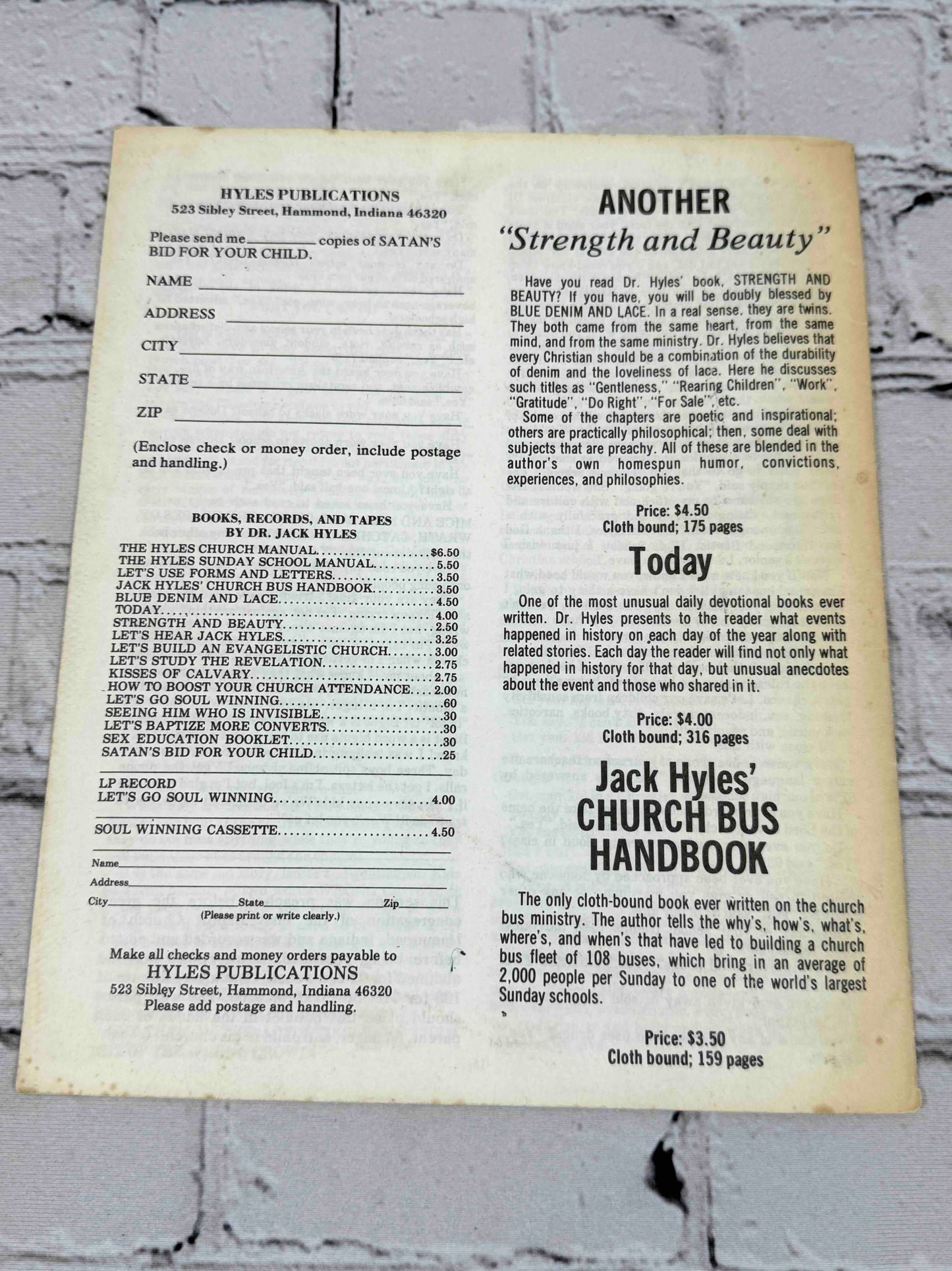 Satan's Bid for Your Child