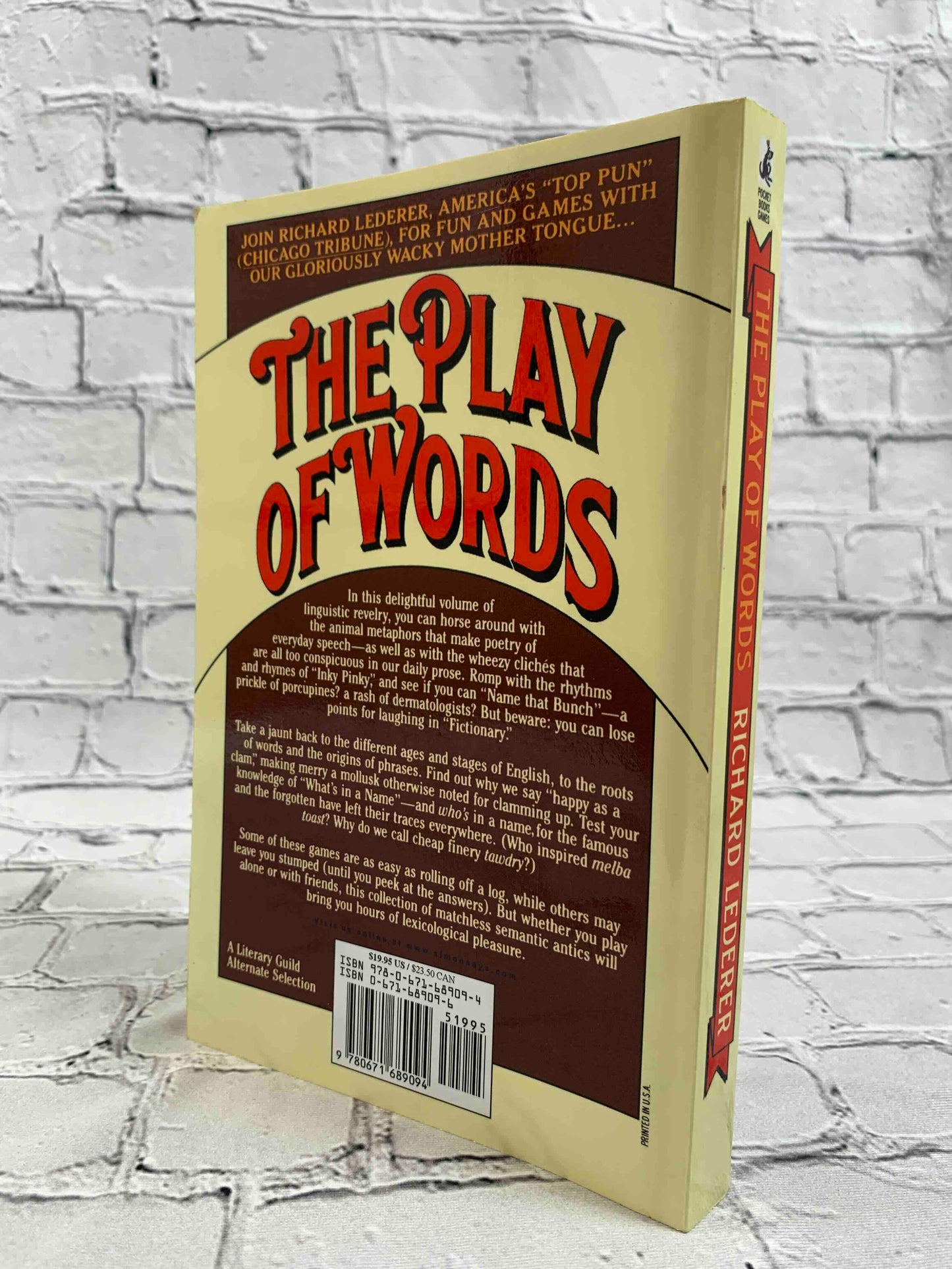 The Play of Words: Fun & Games for Language Lovers