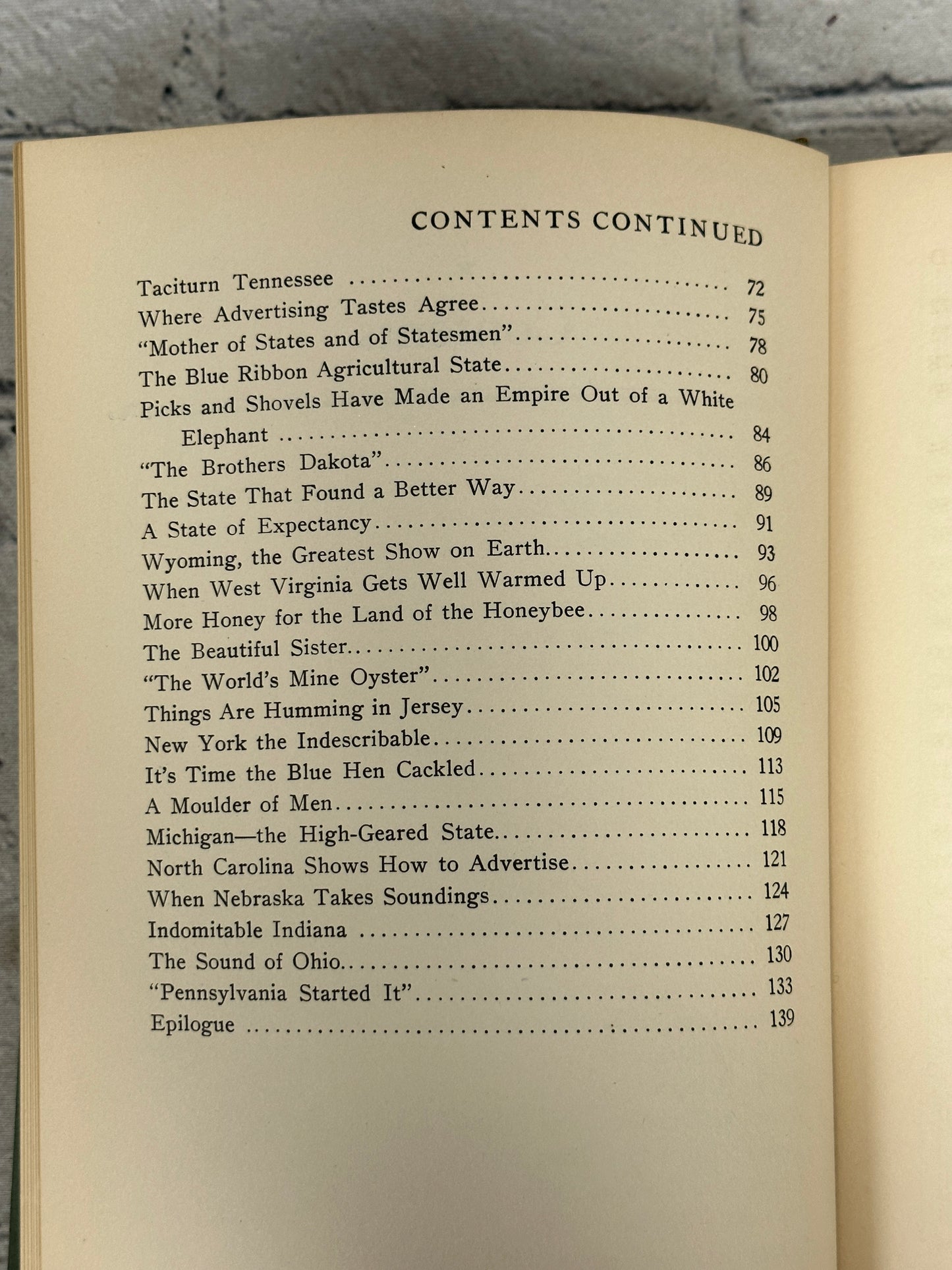 The Story of the States by N.W. Ayer and Son [1916]