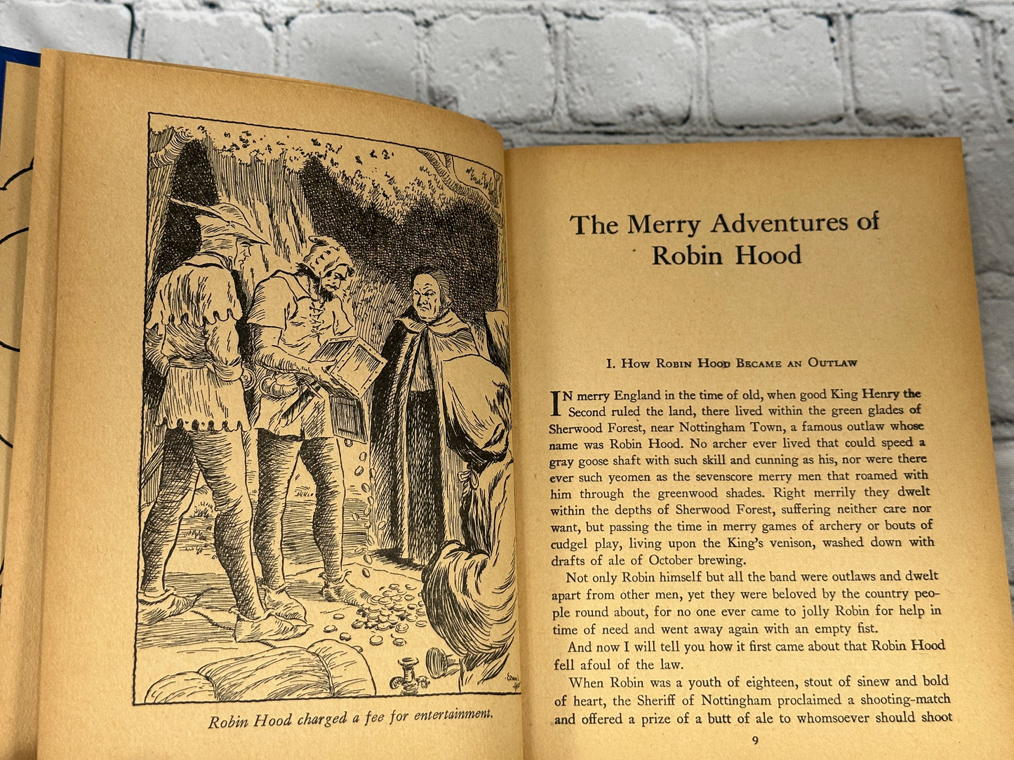 The Merry Adventures of Robin Hood by Howard Pyle [1940]