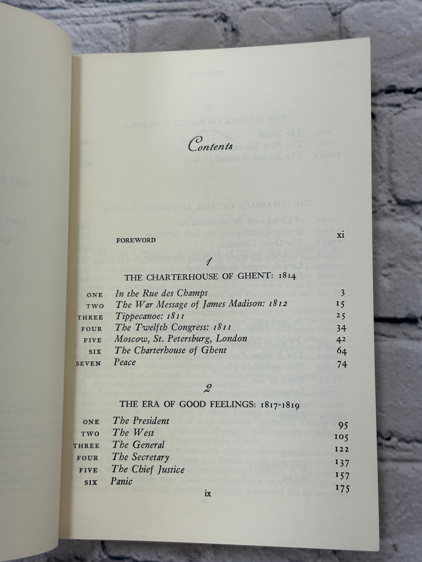 The Era of Good Feelings: America Comes of Age by George Dandergield [1963]