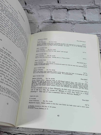 Catalogue of the Newark Museum Tibetan Collection (Volumes 1 - 3)