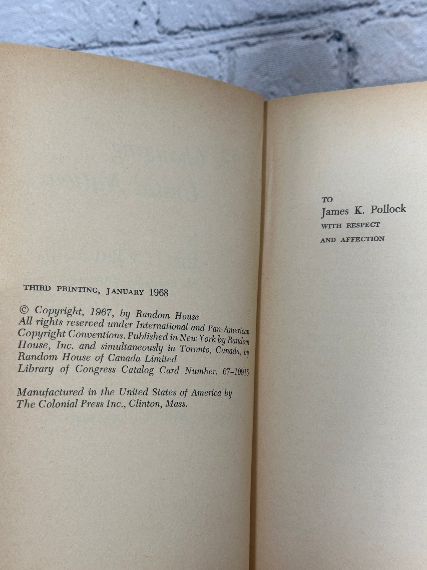 The Changing United Nations by Inis L. Claude Jr. [1968]