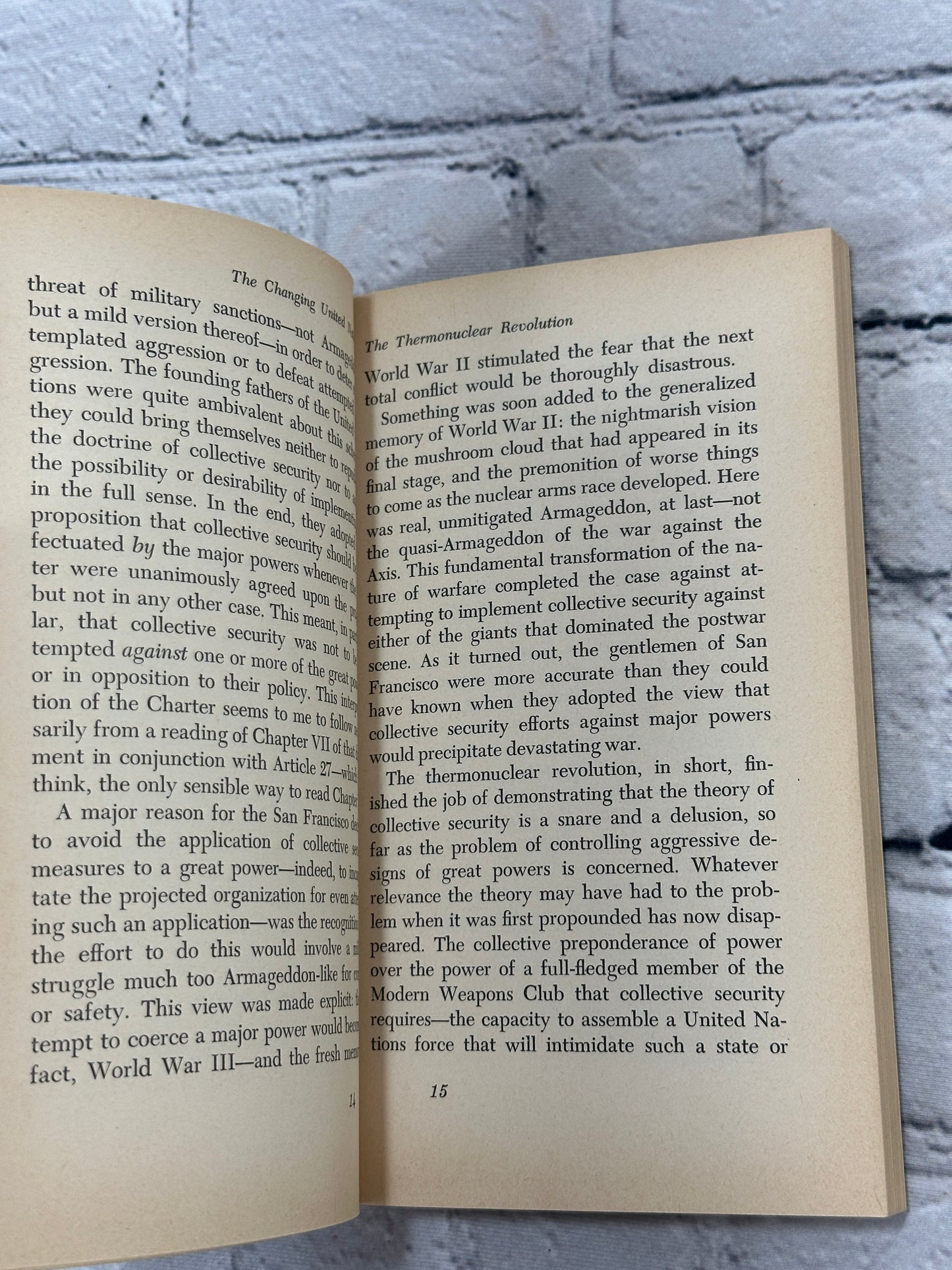 The Changing United Nations by Inis L. Claude Jr. [1968]
