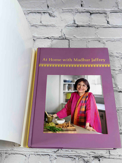 At Home with Madhur Jaffrey: Simple, Delectable Dishes from India, Pakistan, Bangladesh, and Sri Lanka: A Cookbook